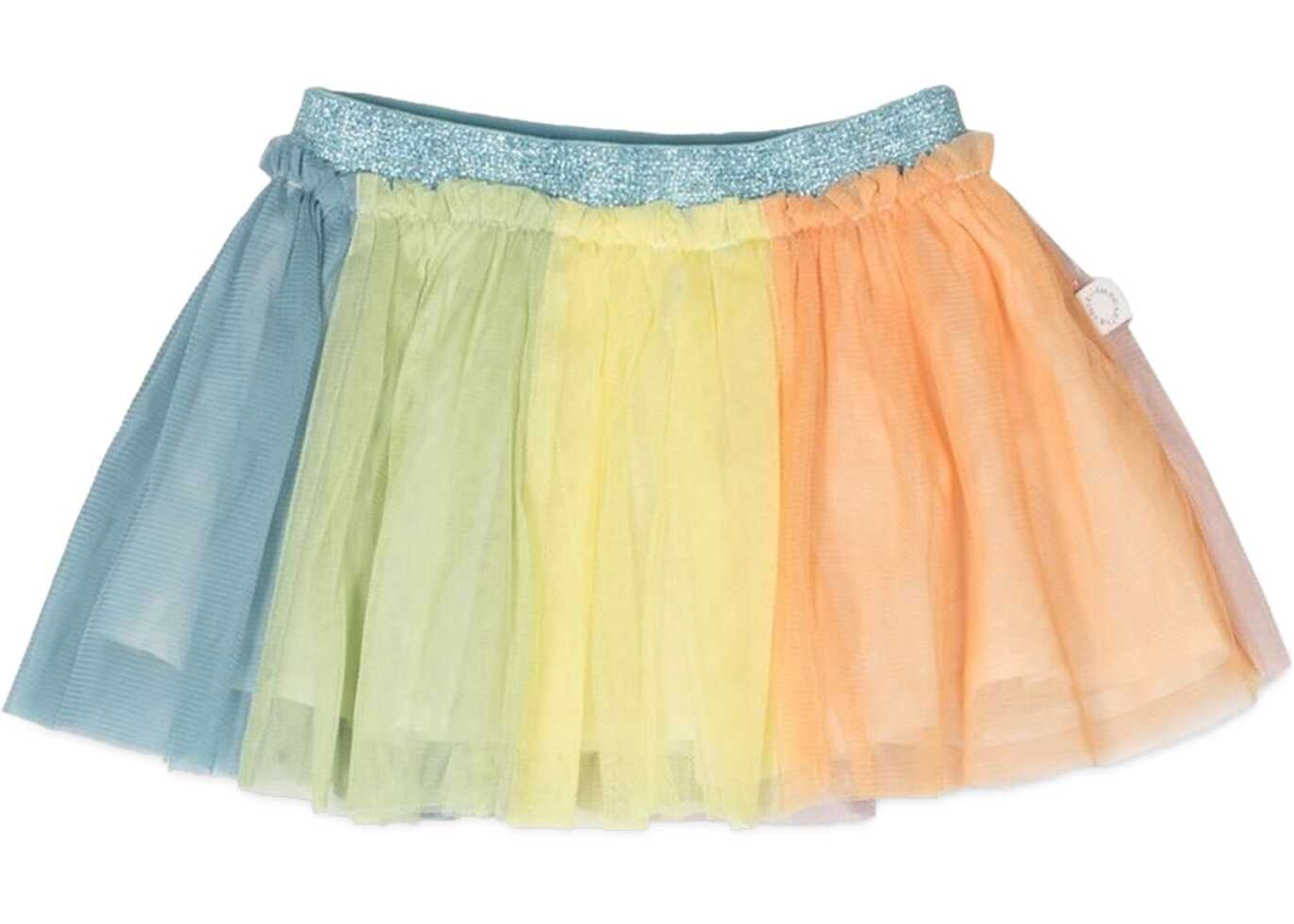 Poze Stella McCartney Multicolor Pleated Skirt MULTICOLOUR