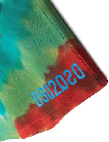 Pantaloni scurti DSQUARED2 Oversized Bermuda Shorts MULTICOLOUR Baieti (BM 9847841) 3