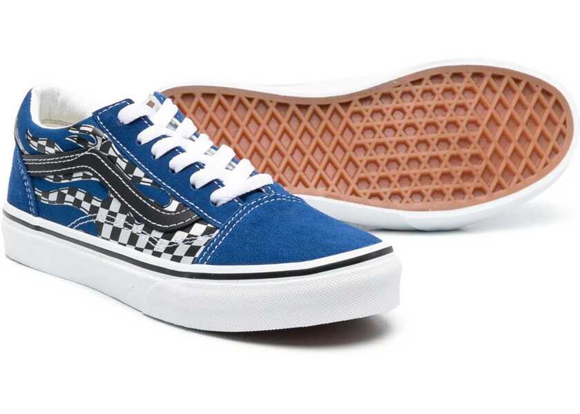 Sneakers Vans Old Skool Reflect Check MULTICOLOUR Baieti (BM 9850982) 2