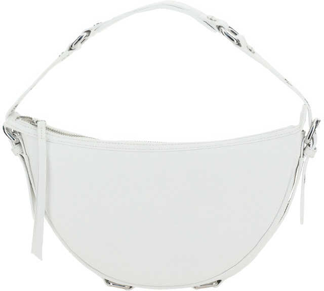 BY FAR Gib Shoulder Bag WHITE