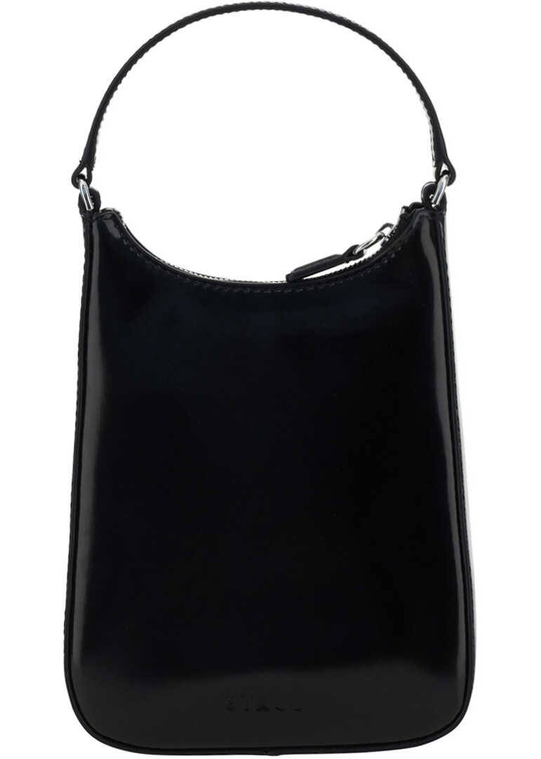 STAUD Mini Alec Handbag BLACK