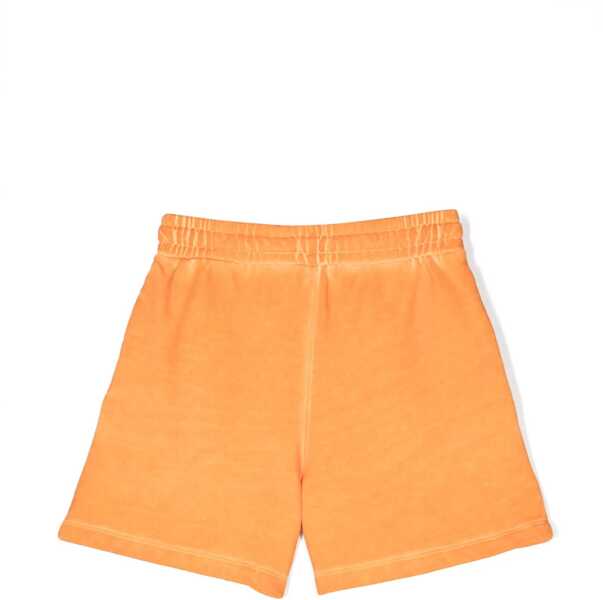Pantaloni scurti Marcelo Burlon Sweatshorts ORANGE Baieti (BM 9851285) 2