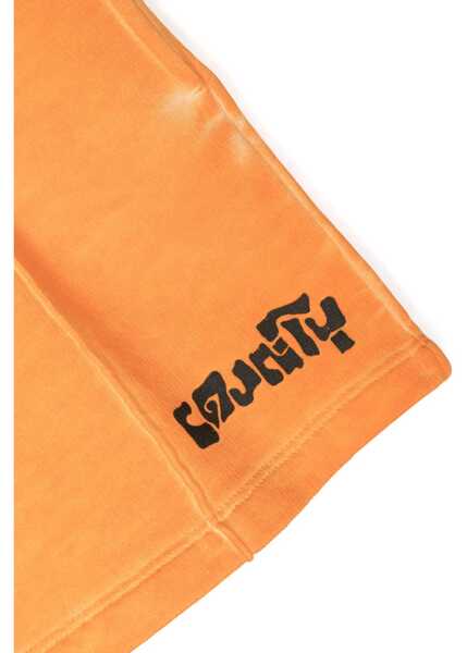 Pantaloni scurti Marcelo Burlon Sweatshorts ORANGE Baieti (BM 9851285) 3