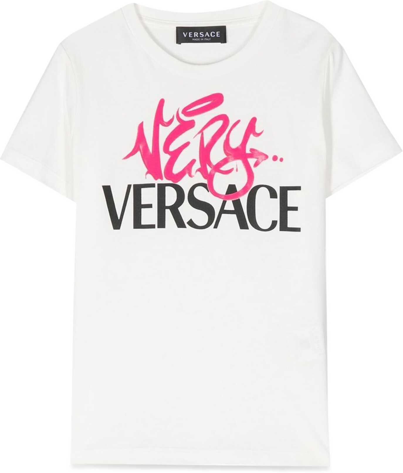 Poze Versace Mc T-Shirt WHITE