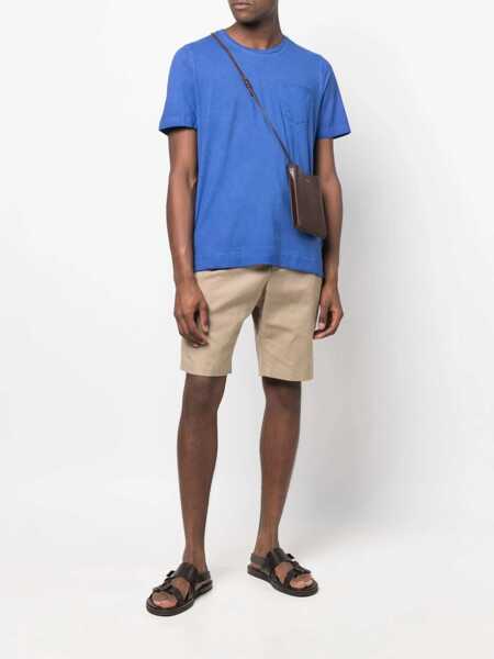 Tricouri MASSIMO ALBA Massimo Alba T-shirt PANAREA.J0019 U368 CINNAMON U Cinnamon Barbati (BM 9851402) 2