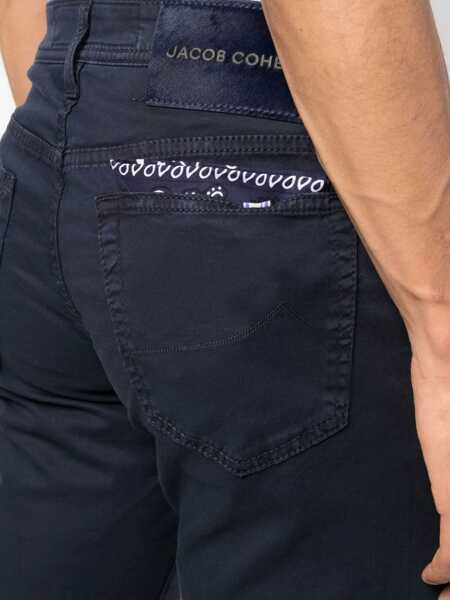 Blugi drepti Jacob Cohen Jacob Cohen Trouser UQE0436.S3756 Y21 BLUE Y Blue Barbati (BM 9851441) 5