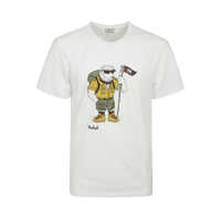 Tricouri Woolrich T-shirt CFWOTE0095MRUT3370 3989 MELTON BLUE Barbati