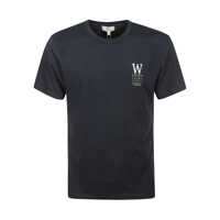 Tricouri Woolrich T-shirt CFWOTE0097MRUT2926 103 LIGHT GREY MELANGE Barbati