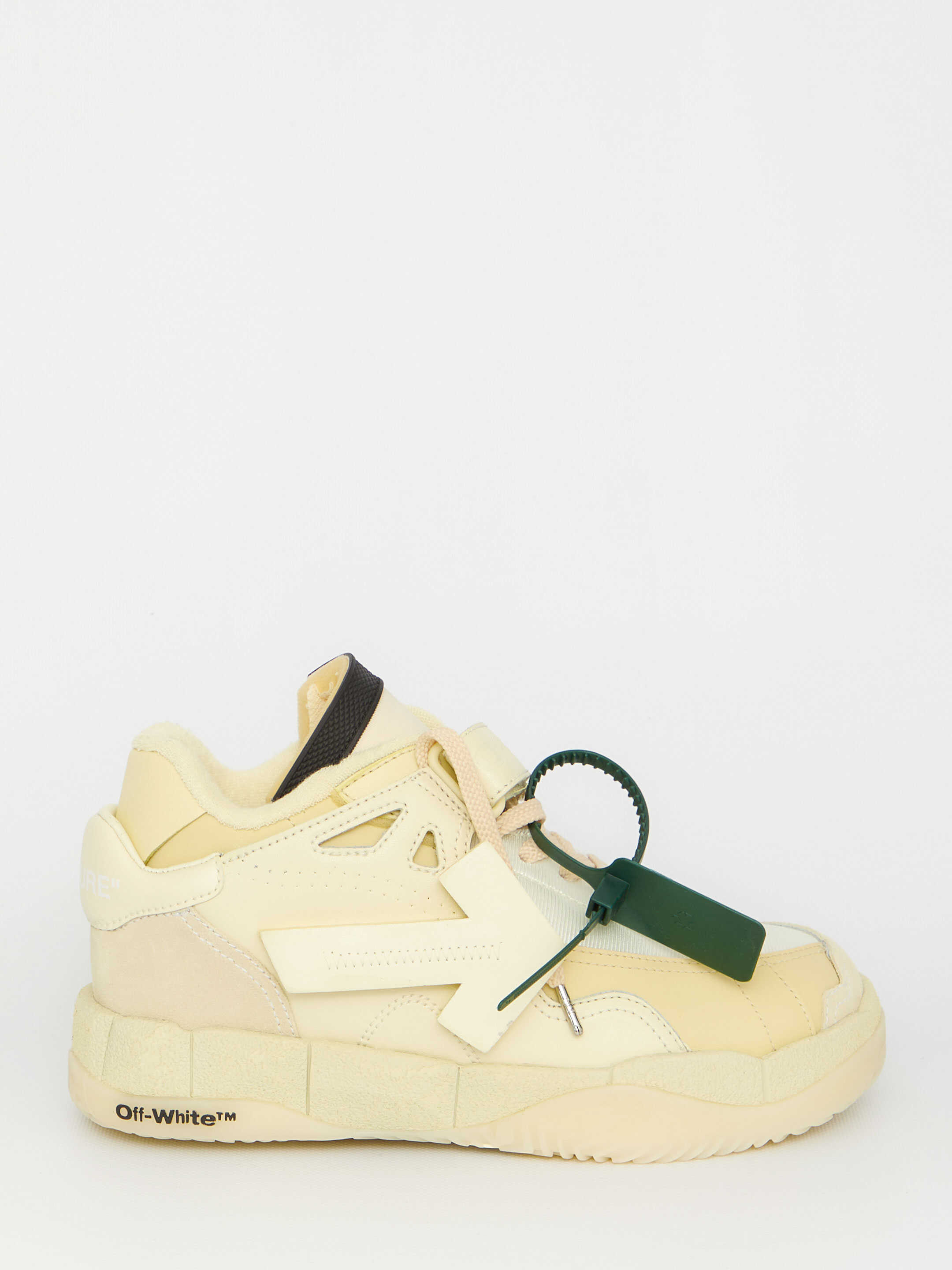 Off-White Low Top Puzzle Couture Sneakers WHITE