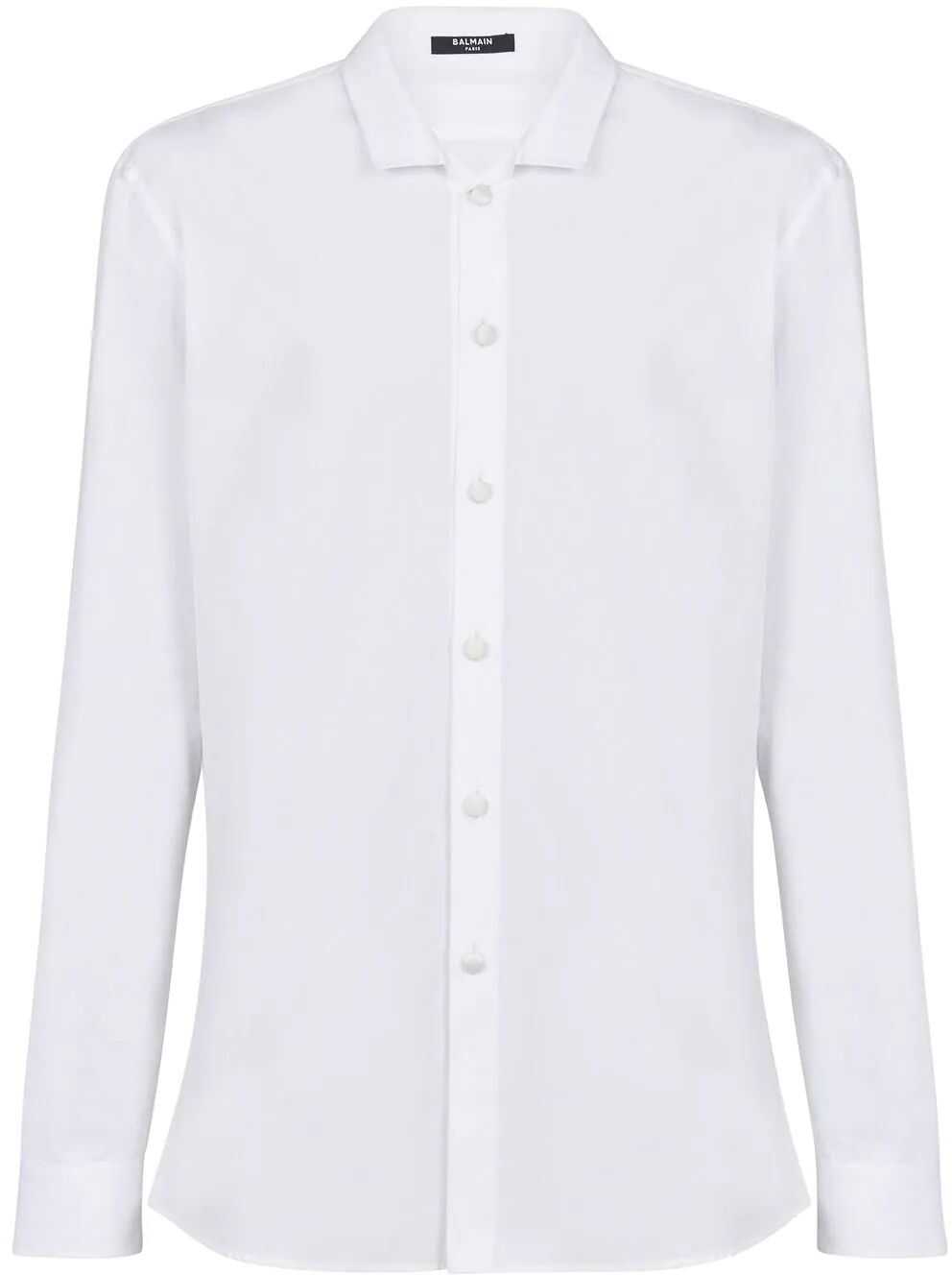 Balmain Cotton Shirt WHITE