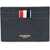 Thom Browne 4Bar Card Holder BLUE