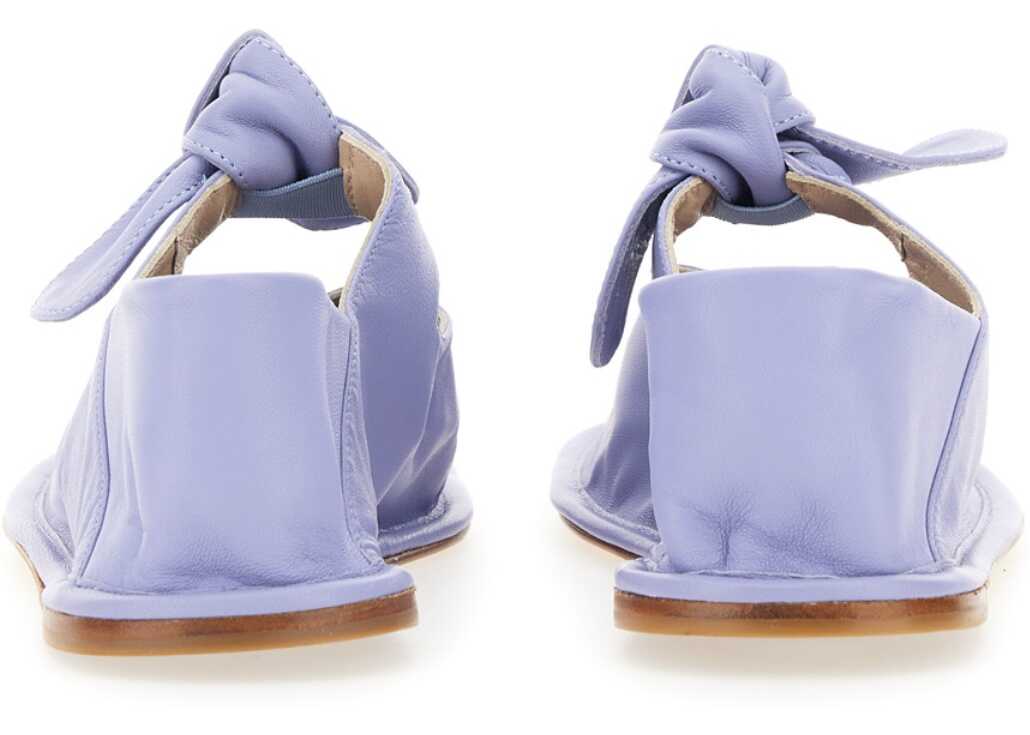 HEREU Crinkled Llasada Sandal LILAC