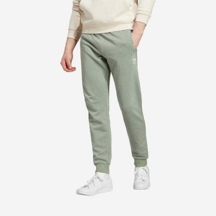 adidas Originals Men\'s trousers Essentials+ Made with Hemp Pants HR2968 GREEN