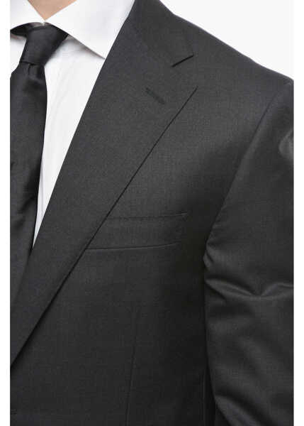 Costume CORNELIANI Flap Pocket Mantua Suit Gray Barbati (BM 9854939) 3