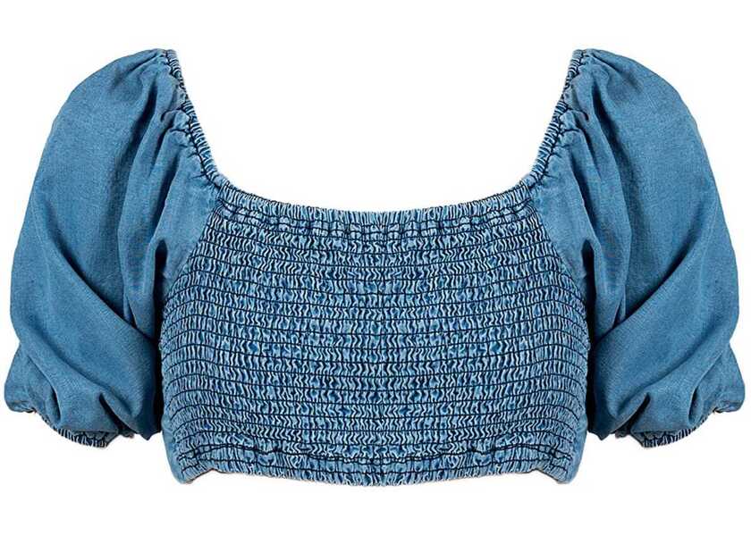 Tricouri Patrizia Pepe 2C1344 Niebieski Femei (BM 9855416) 5