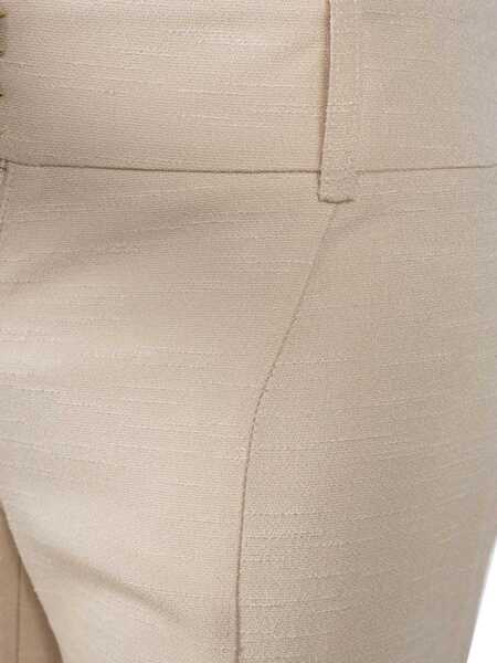 Pantaloni casual Patrizia Pepe ZP1679 Piaskowy Barbati (BM 9855533) 4