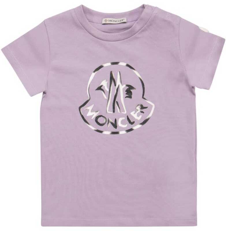 Poze Moncler Girls Cotton T-Shirt PURPLE