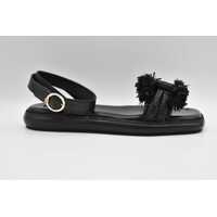 Pantofi fara toc Flat Shoes Black Femei