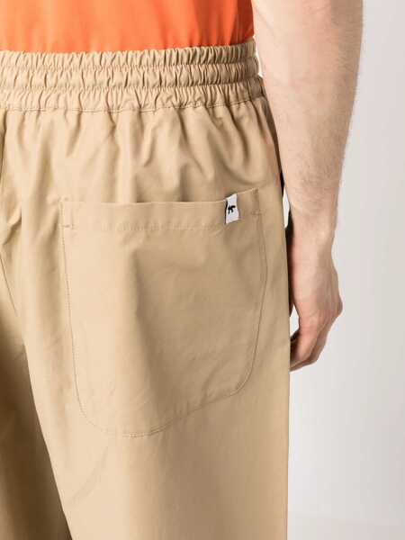 Pantaloni scurti MAISON KITSUN Bermuda Japanese BEIGE Barbati (BM 9871298) 5