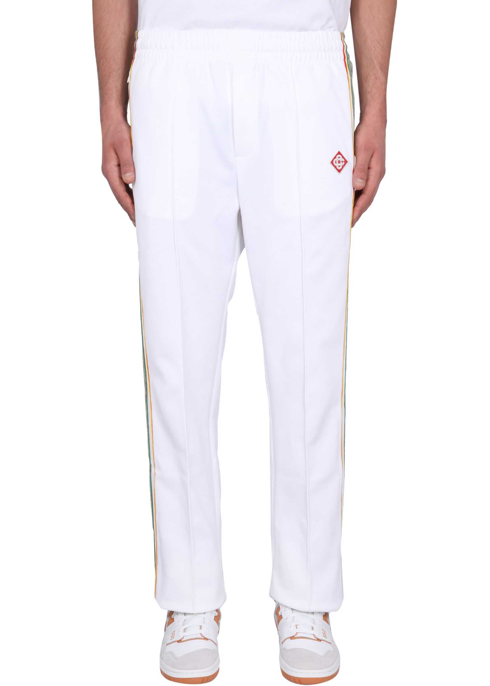 Casablanca Future Laurel Jogging Pants WHITE