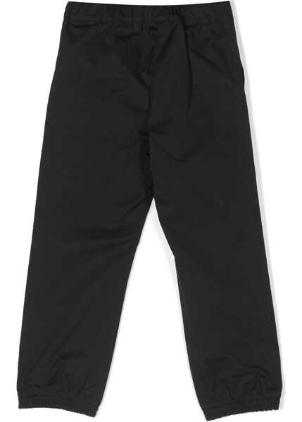 Pantaloni casual Palm Angels Logo Belt Insert Pants BLACK Baieti (BM 9871691) 2