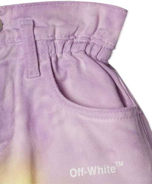 Pantaloni scurti Off-White Helvetica Sprayed Shorts MULTICOLOUR Fete (BM 9871724) 3