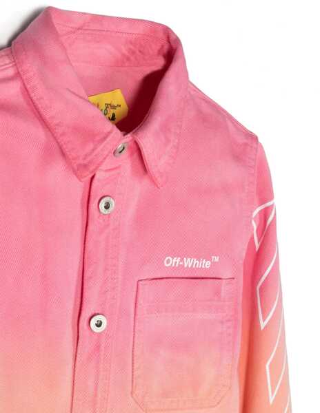 Camasi casual Off-White Helvetica Shirt Ml MULTICOLOUR Fete (BM 9871730) 3