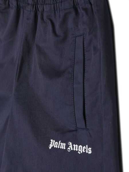 Pantaloni scurti Palm Angels Logo Shorts BLUE Baieti (BM 9871748) 3