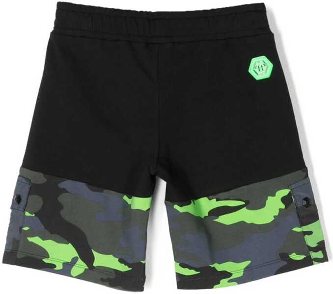 Pantaloni scurti Philipp Plein Camou Bermuda Shorts MULTICOLOUR Baieti (BM 9871757) 2