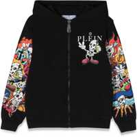 Bluze de trening Skulls Zipper Hoodie Baieti