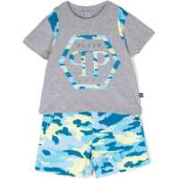 Tricouri Camou T-Shirt And Shorts Set Baieti