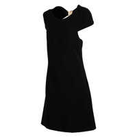 Rochii de zi Dama - Rochii de zi Moschino Double Smile Boucle Dress NERO Femei (BM 9874832) - B-mall.ro