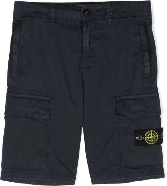 Pantaloni scurti Stone Island Regular Bermuda Shorts BLUE Baieti (BM 9877364) 1