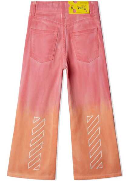 Pantaloni casual Off-White Wide Leg Pant MULTICOLOUR Fete (BM 9877394) 3