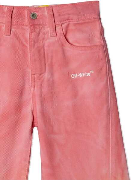 Pantaloni casual Off-White Wide Leg Pant MULTICOLOUR Fete (BM 9877394) 4