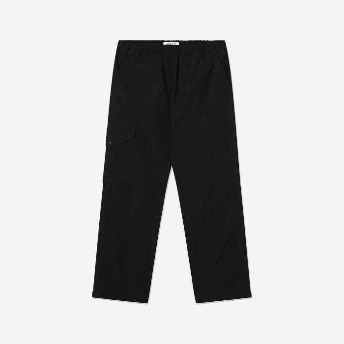 Wood Wood Men\'s trousers Halsey Crispy Tech Trousers 12245009-1283 BLACK black