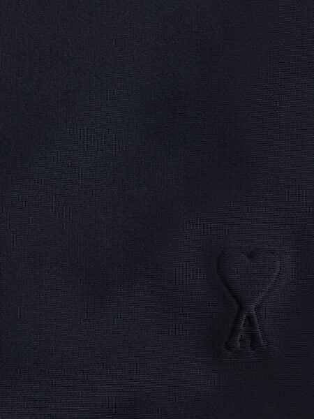 Pantaloni scurti AMI Paris Cotton Shorts BLACK Femei (BM 9880445) 5