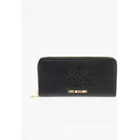 Portofele Love Logo Embossed Faux Leather Continental Wallet Femei