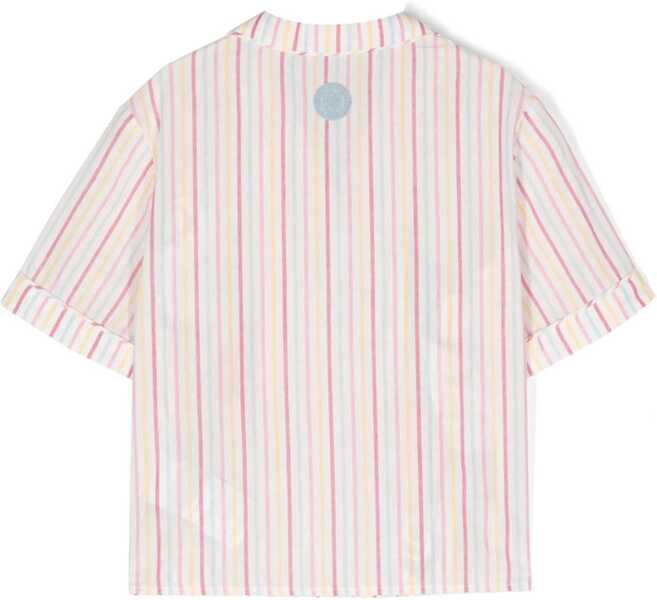 Camasi casual GCDS Striped Shirt Print MULTICOLOUR Fete (BM 9881144) 2