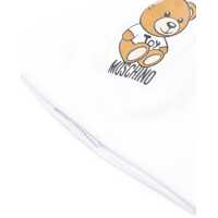 Caciuli pentru Fete - Caciuli Moschino Beanie Bear WHITE Fete (BM 9881156) - B-mall.ro