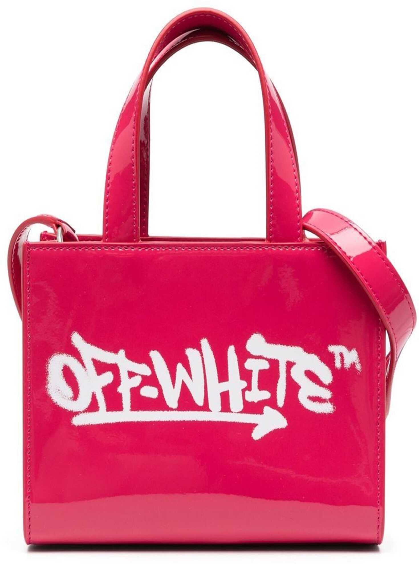Poze Off-White Graffiti Mini Bag FUCHSIA