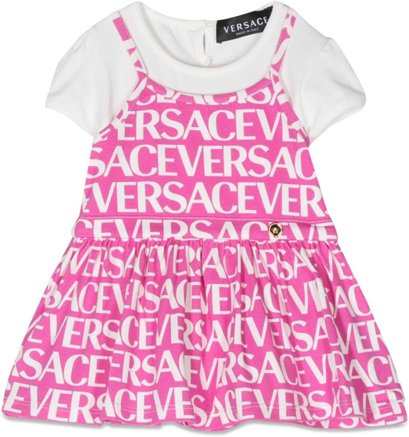 Versace Mc Logo Allover Dress MULTICOLOUR