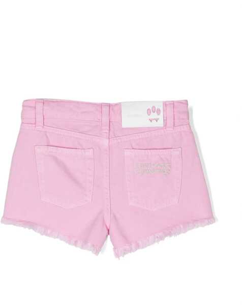 Pantaloni scurti BARROW Denim Shorts PINK Fete (BM 9881501) 2