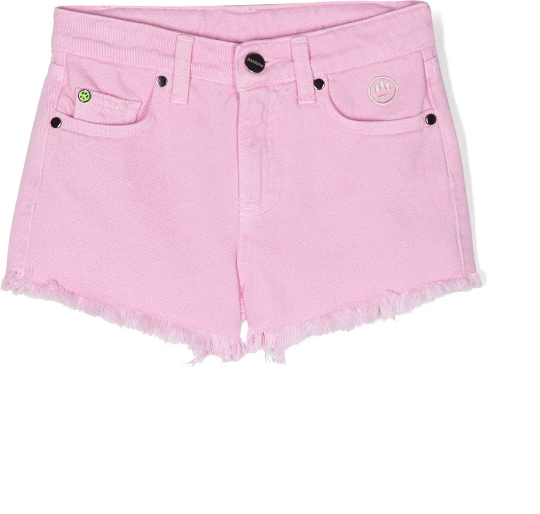 Poze BARROW Denim Shorts PINK