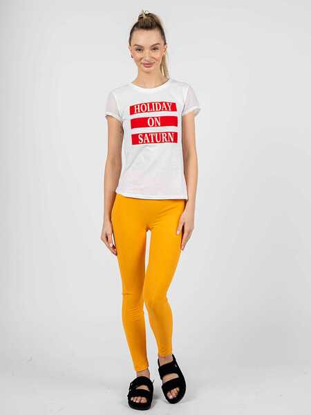 Pantaloni casual Patrizia Pepe 2P1420 Pomaraczowy Barbati (BM 9882005) 2