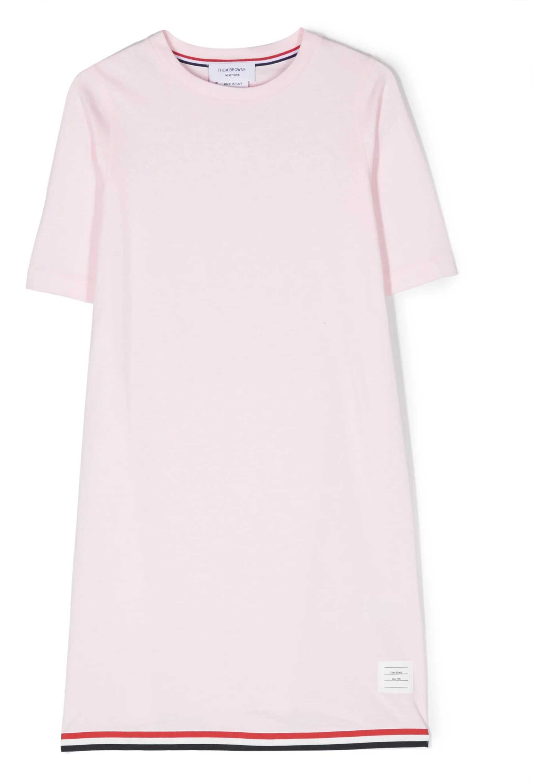 Poze Thom Browne A Line T-Shirtdress PINK