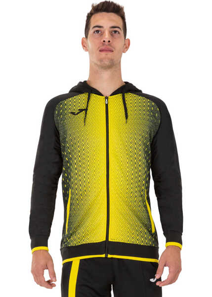 Hanorace Joma Supernova Hooded Jacket Yellow Barbati (BM 9882251) 2