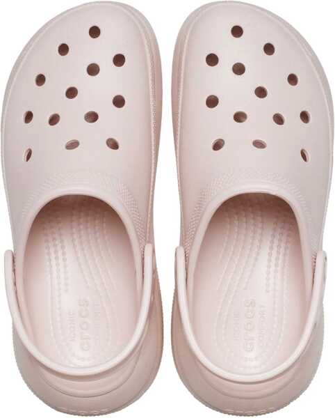 Slapi Crocs Classic Crush Clog Grey Femei (BM 9882332) 3