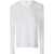 James Perse Cotton long sleeve Sweater WHITE