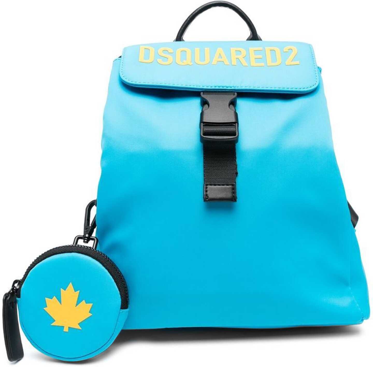 Poze DSQUARED2 Backpack With Logo AZURE